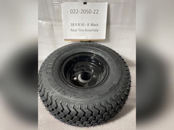 022-2050-22 – 18×8.50-8 w/8″ Tire – Wheel (Black)