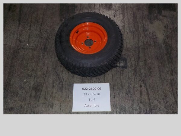 022-2500-00 – 21 – 8.5 – 10 turf assembly