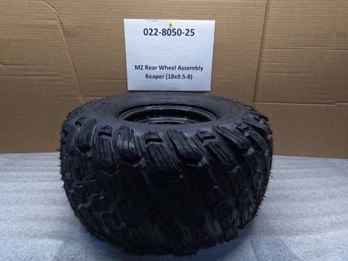 022-8050-25 – Rear Wheel Assy Reaper (18×9.5-8)