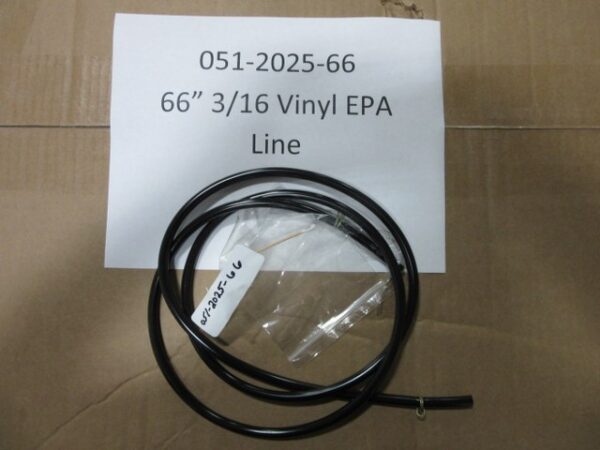 051-2025-66 - 66" 3/16 Vinyl EPA Line