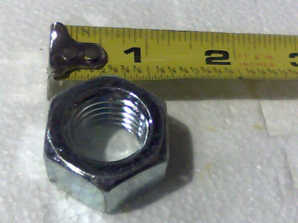 013-6058-00 - 3/4-10 Left Hand Thread Hex Nu ts Zinc GR5