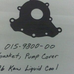015-9800-00 - Gasket, Pump Cover, 26 Liquid Cool Kaw