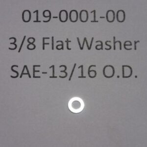 019-0001-00 - 3/8 Flat Washer SAE-13/16 O.D