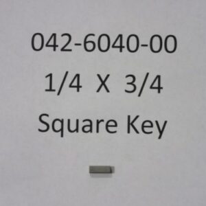 042-6040-00 - 1/4 x 3/4 Square Key