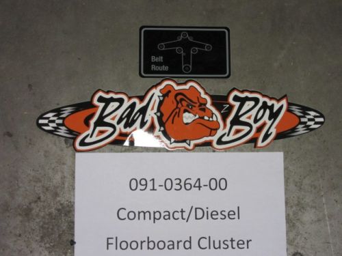 091-0364-00 - Diesel Floorboard Cluster