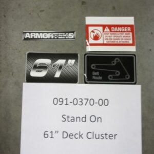 091-0370-00 - Stand On 61" Deck Cluster