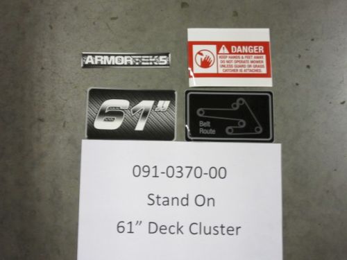 091-0370-00 - Stand On 61" Deck Cluster