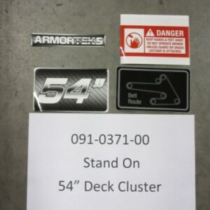 091-0371-00 - Stand On 54" Deck Cluster