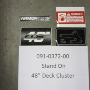 091-0372-00 - Stand On 48" Deck Cluster