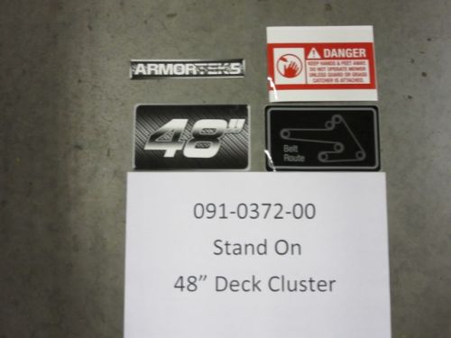 091-0372-00 - Stand On 48" Deck Cluster