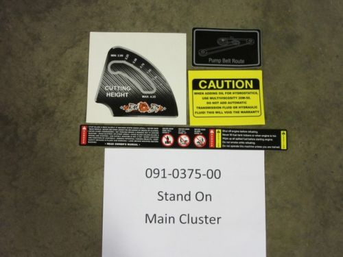 091-0375-00 - Stand On Main Cluster