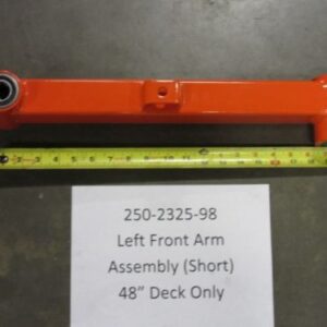 250-2325-98 - EZT Front Arm-Short (Left) Assembly