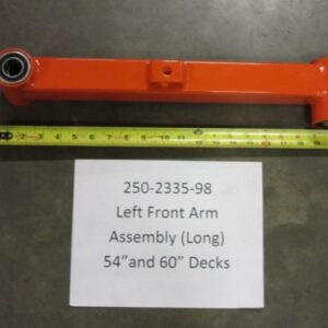 250-2335-98 - EZT Front Arm-Long (Left) Assembly