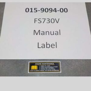 015-9094-00 - FS730V Manual Label