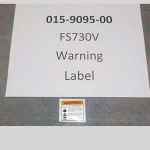 015-9095-00 - FS730V Warning Label
