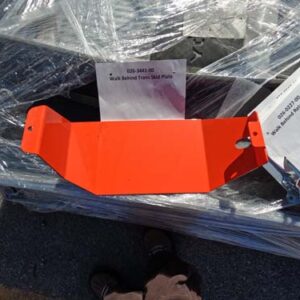 026-3441-00 - 2020 Walk Behind Trans Skid Plate--Orang