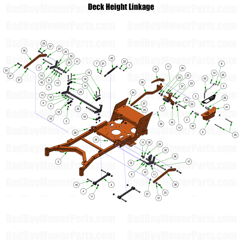 2026 > Raider > Deck Height Linkage