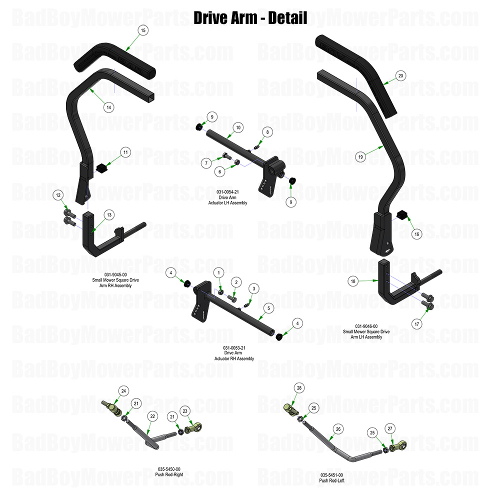 2026 > MZ Magnum > Drive Arm - Detail