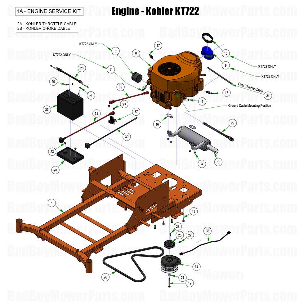 2026 > MZ Rambler > Engine - Kohler