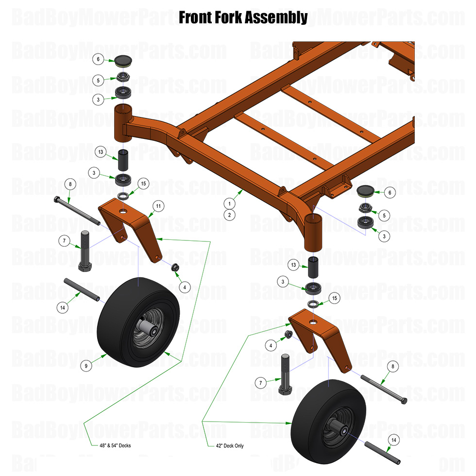 2026 > MZ Magnum > Front Fork Assembly