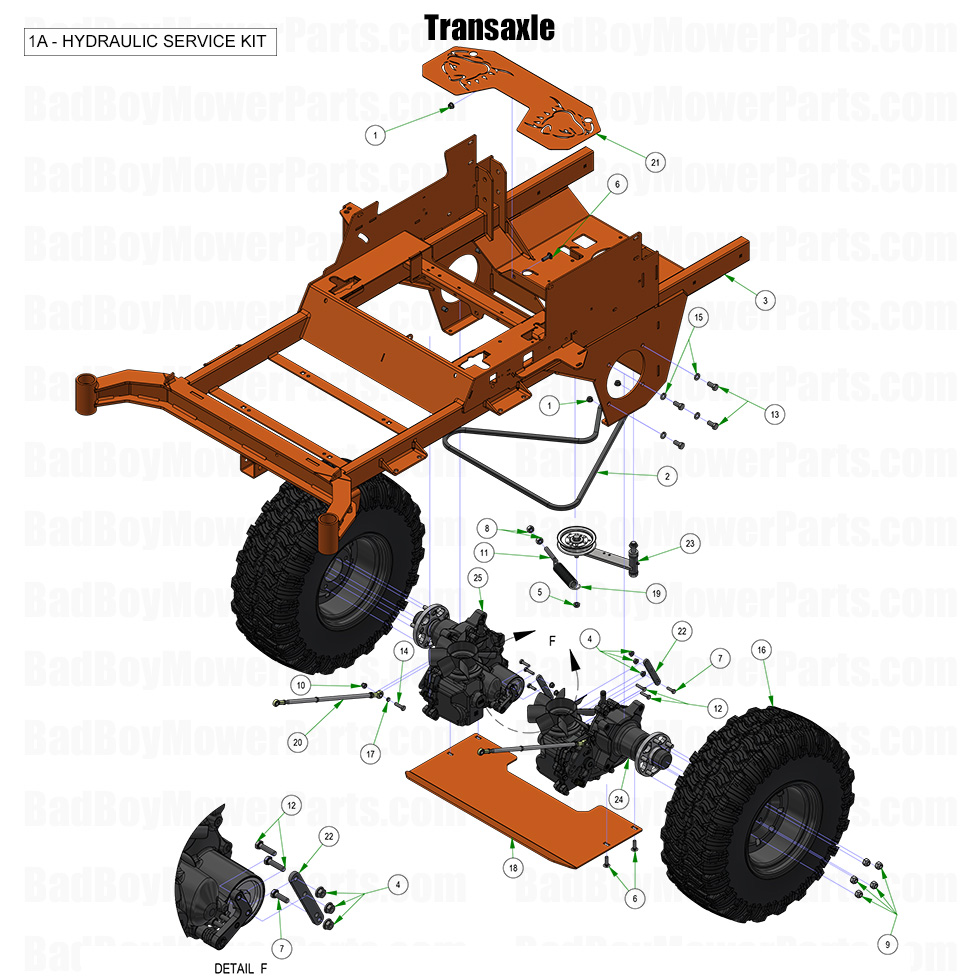 2026 Rebel Transaxle Part Diagram