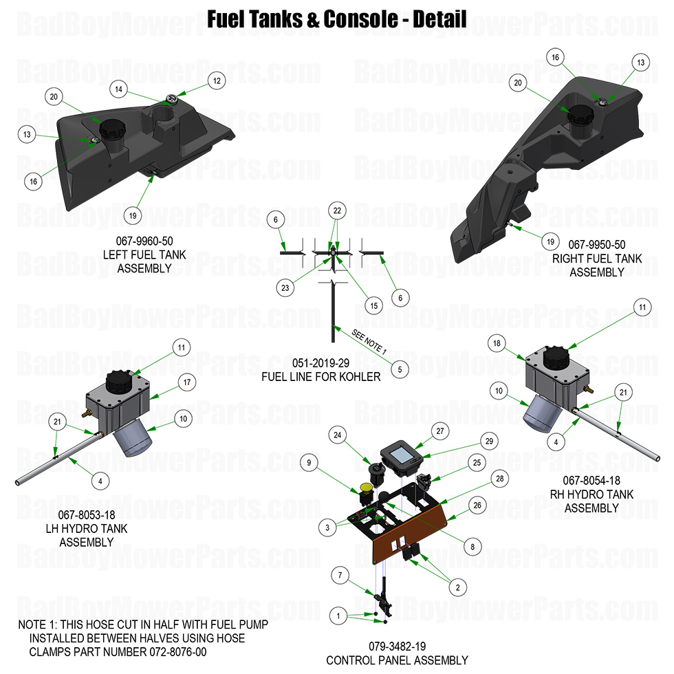 2026 Renegade Gas Fuel Tanks and Console Detail