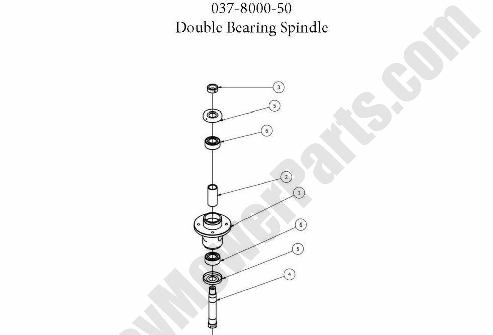 1104 - Bad Boy Mower Parts Lookup > 2012 > Outlaw XP > Spindle Assembly